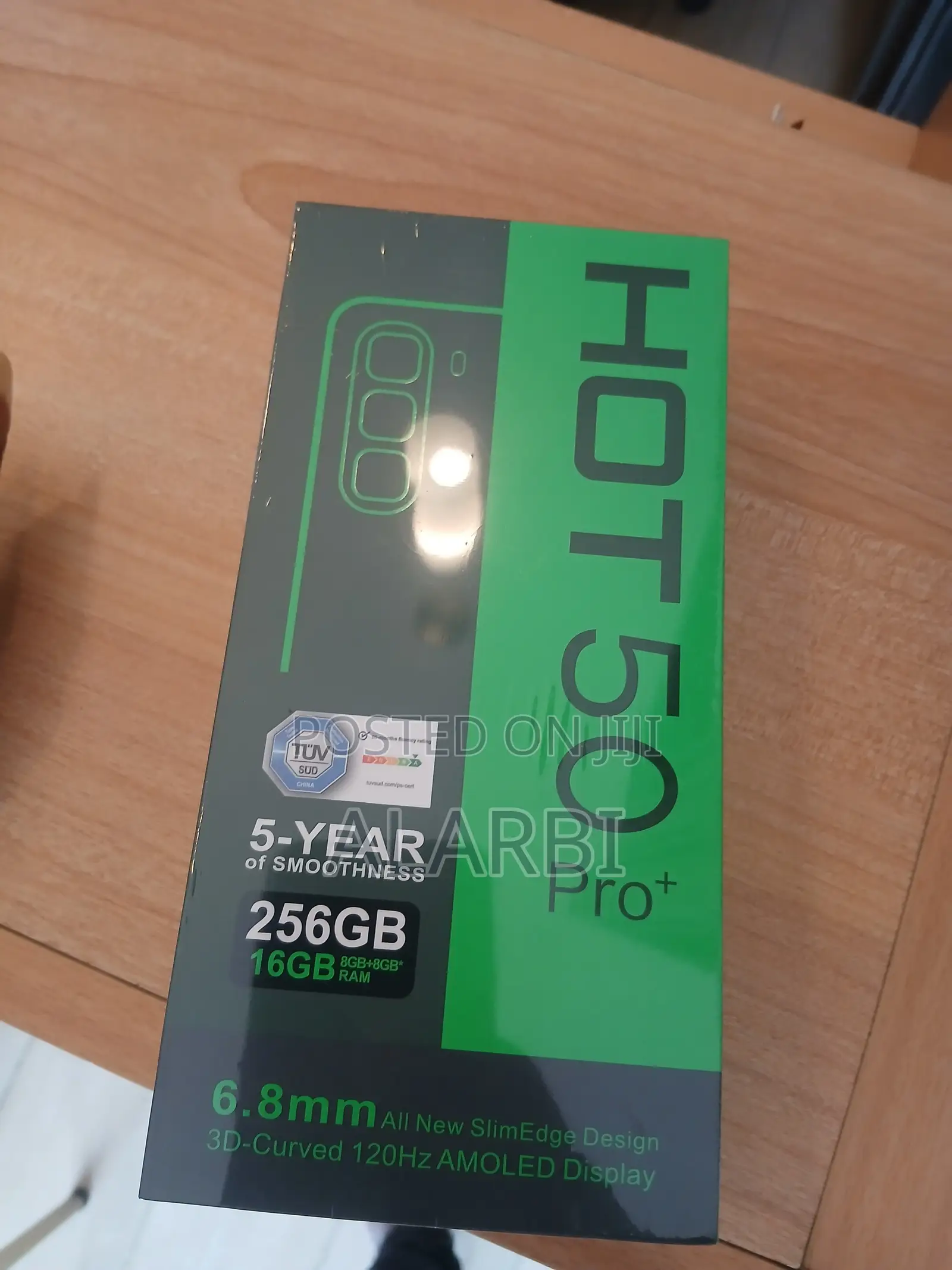 New Infinix Hot 50 Pro+ 4G 256 GB Black