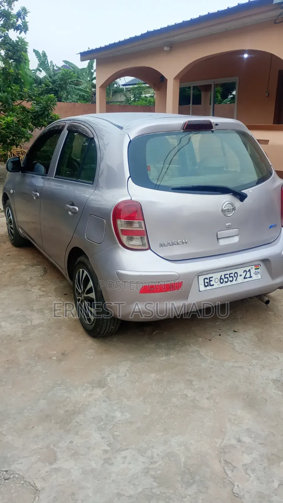 Nissan March 2011 Pink