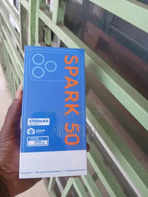 New Tecno Spark 50 128 GB Black
