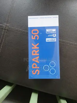 New Tecno Spark 50 128 GB Black