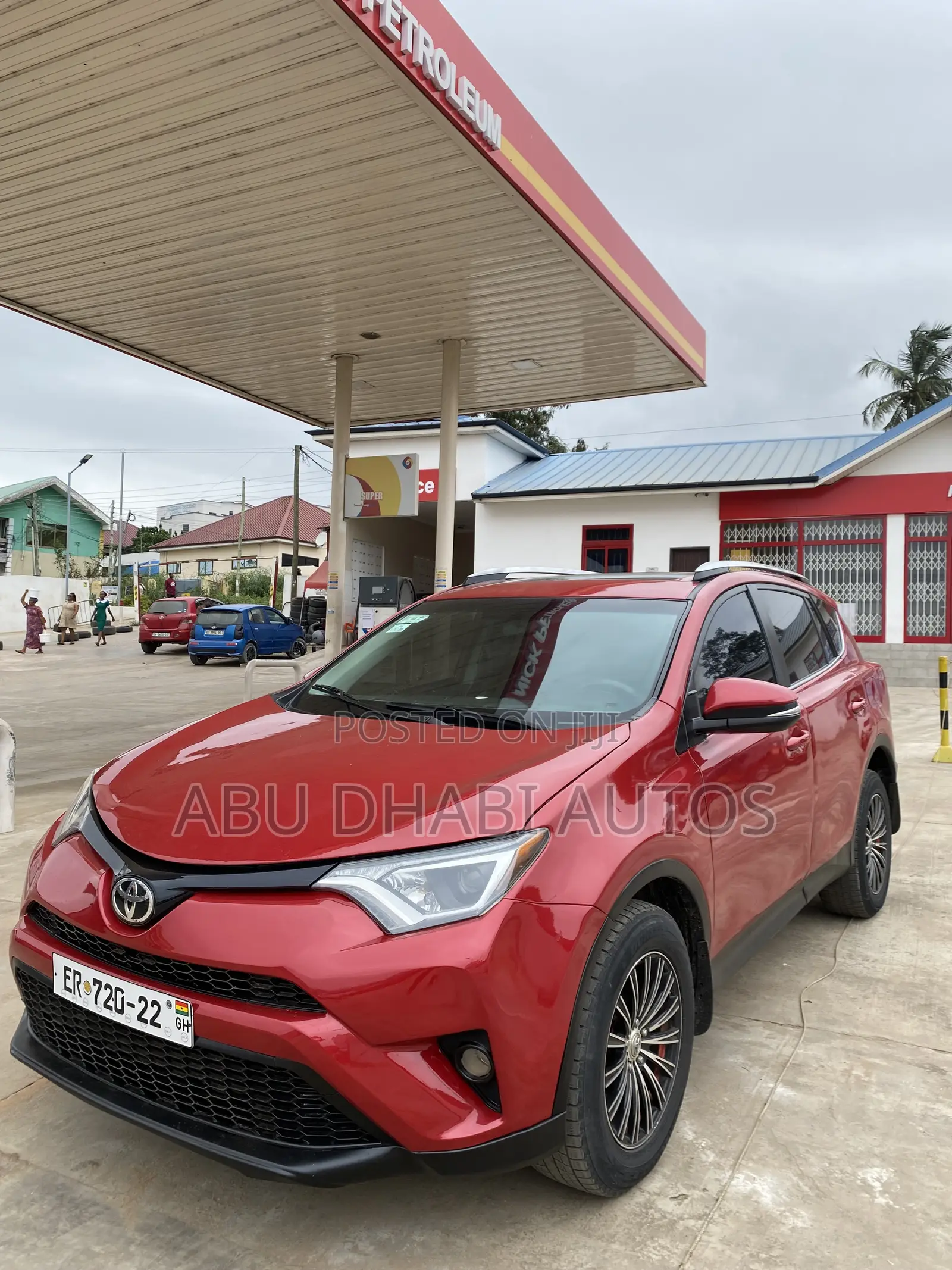 Toyota RAV4 XLE AWD (2.5L 4cyl 6A) 2016 Red