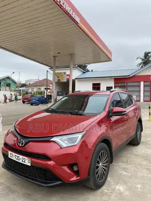 Toyota RAV4 XLE AWD (2.5L 4cyl 6A) 2016 Red