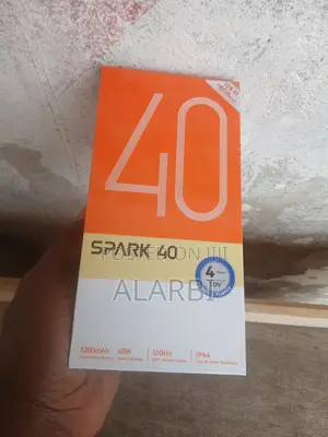 New Tecno Spark 40 Pro 256 GB Black