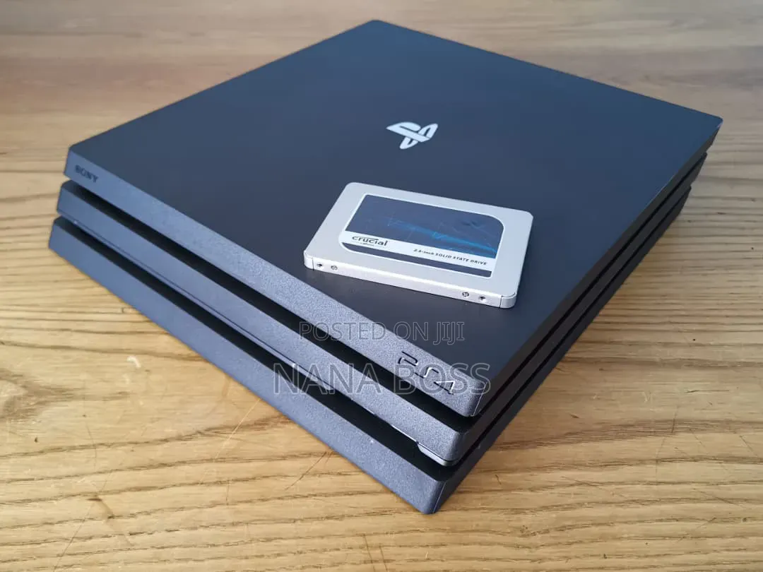 Ps4 Pro With SSD 1tb 5games Installed