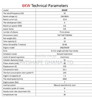 Super Silent Diesel Generator 8kvA