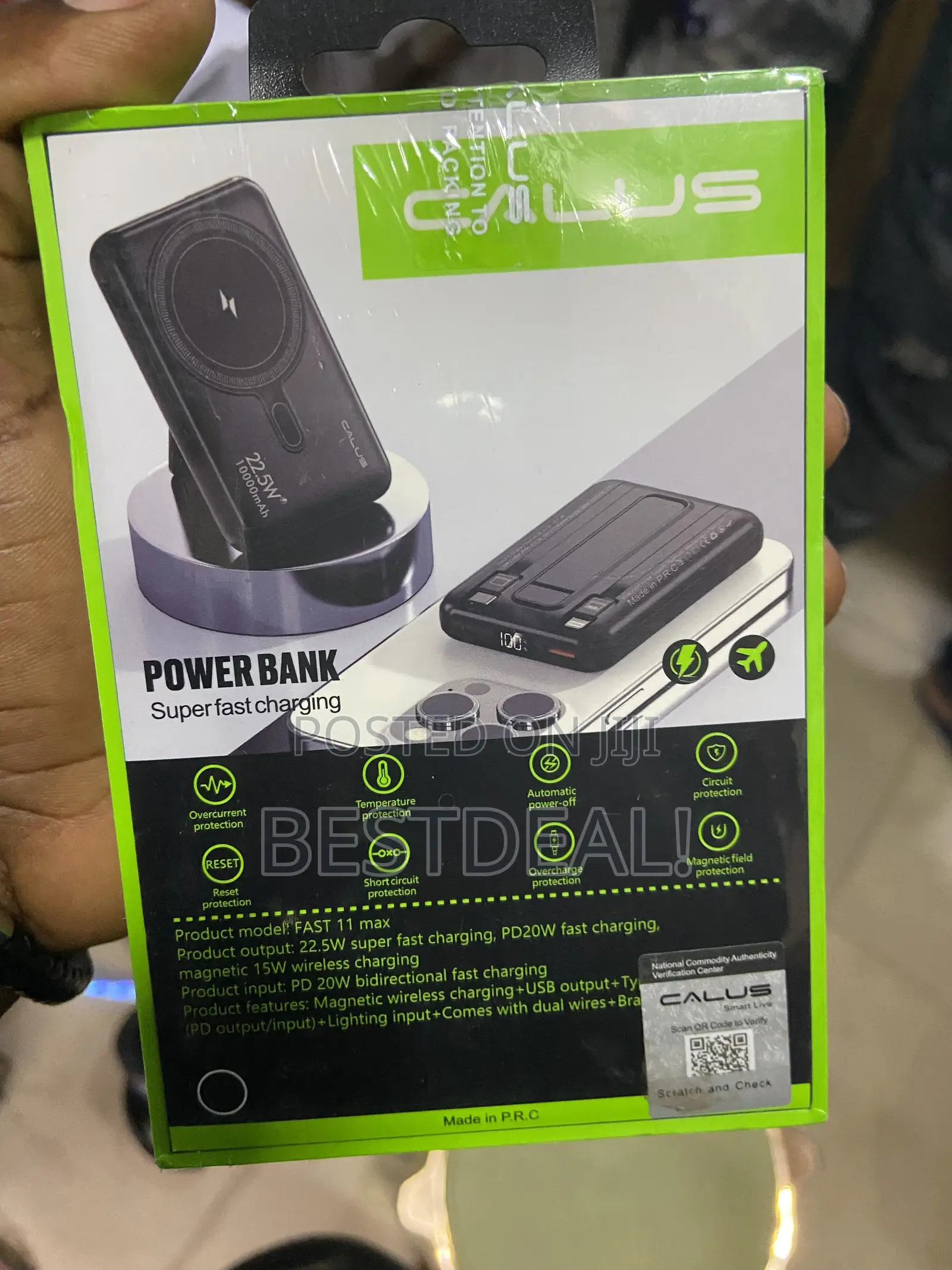 CALUS FAST 11 Max 10,000mAh Powerbank