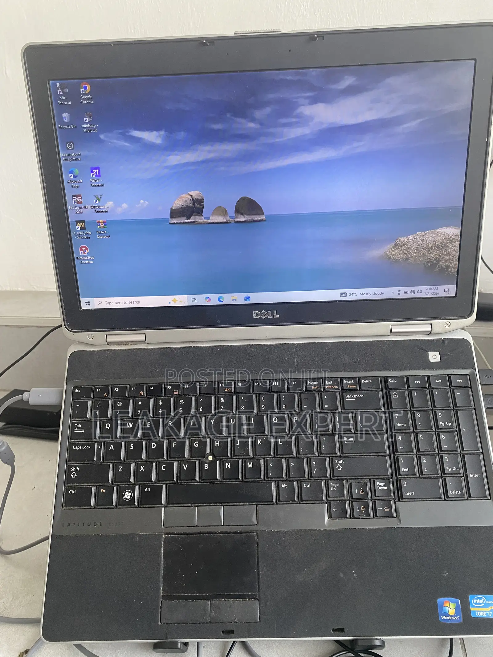 Laptop Dell Latitude E6530 8GB Intel Core i7 SSD 250GB