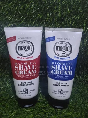 Softsheen Carson Magic Razorless Shave Cream. 170g.