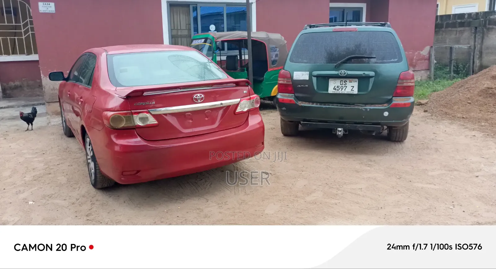 Toyota Corolla 2016 Red