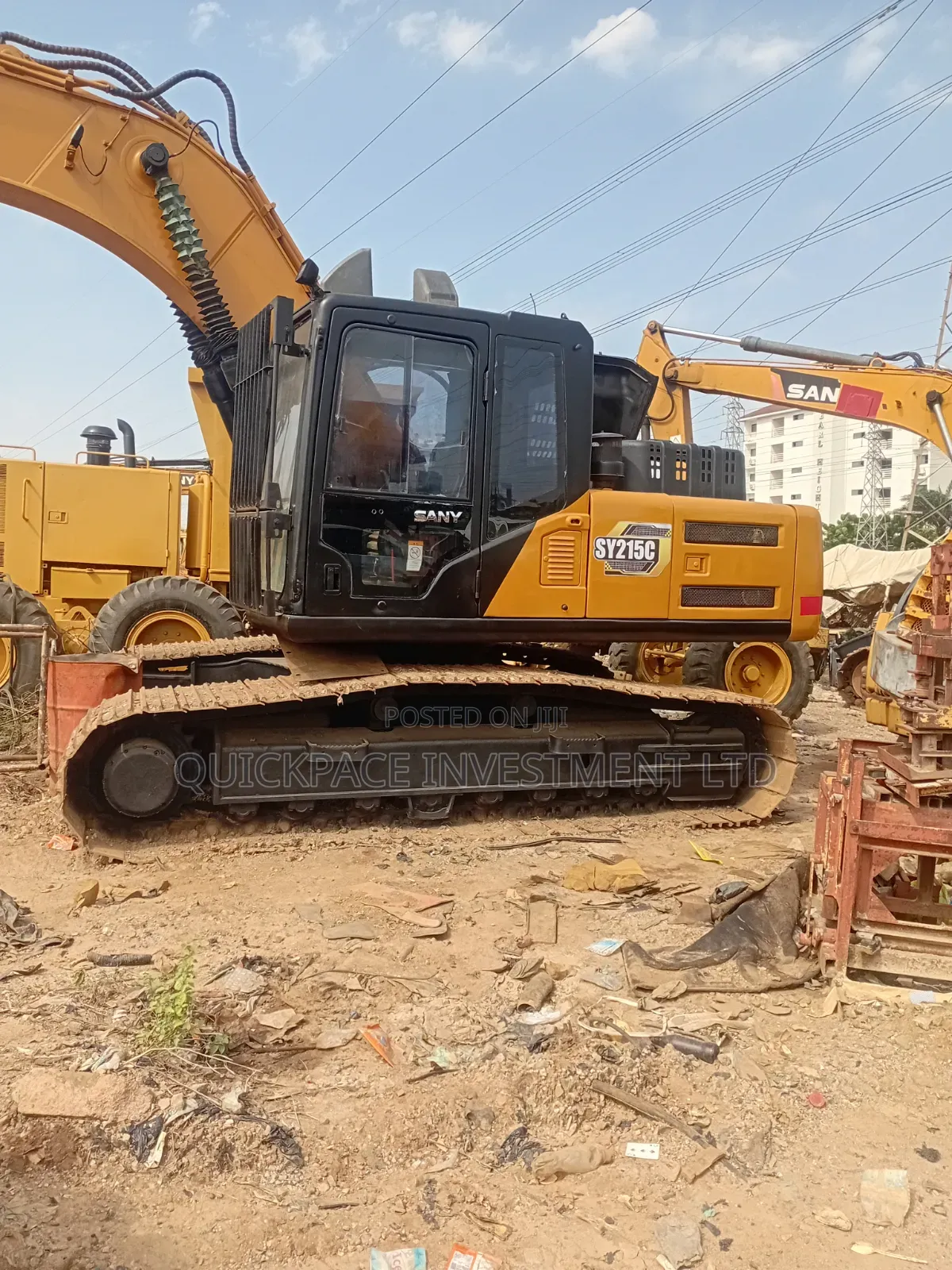 Used Excavator for Sale - Sany 215C