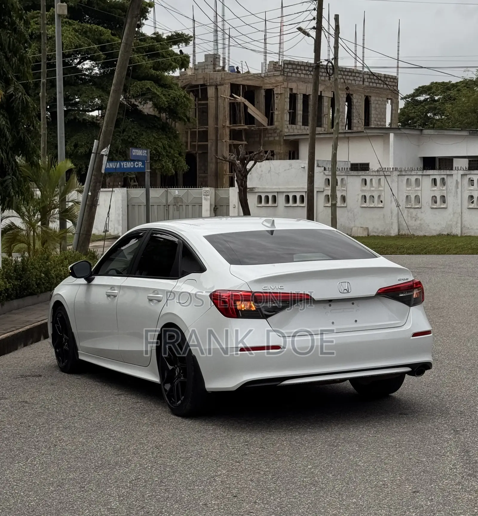Honda Civic Sport 2022 White