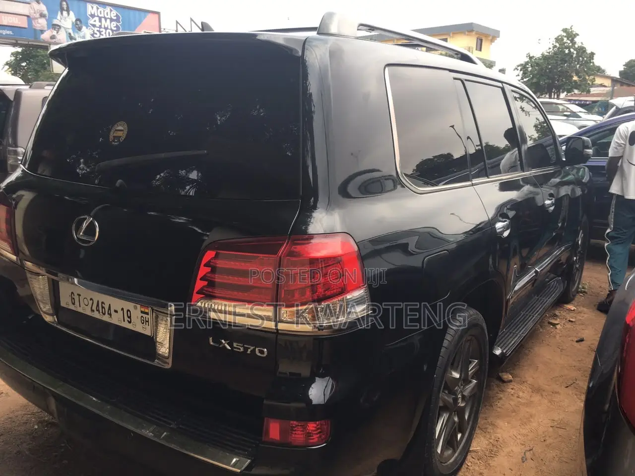 Lexus LX 570 AWD 2015 Black