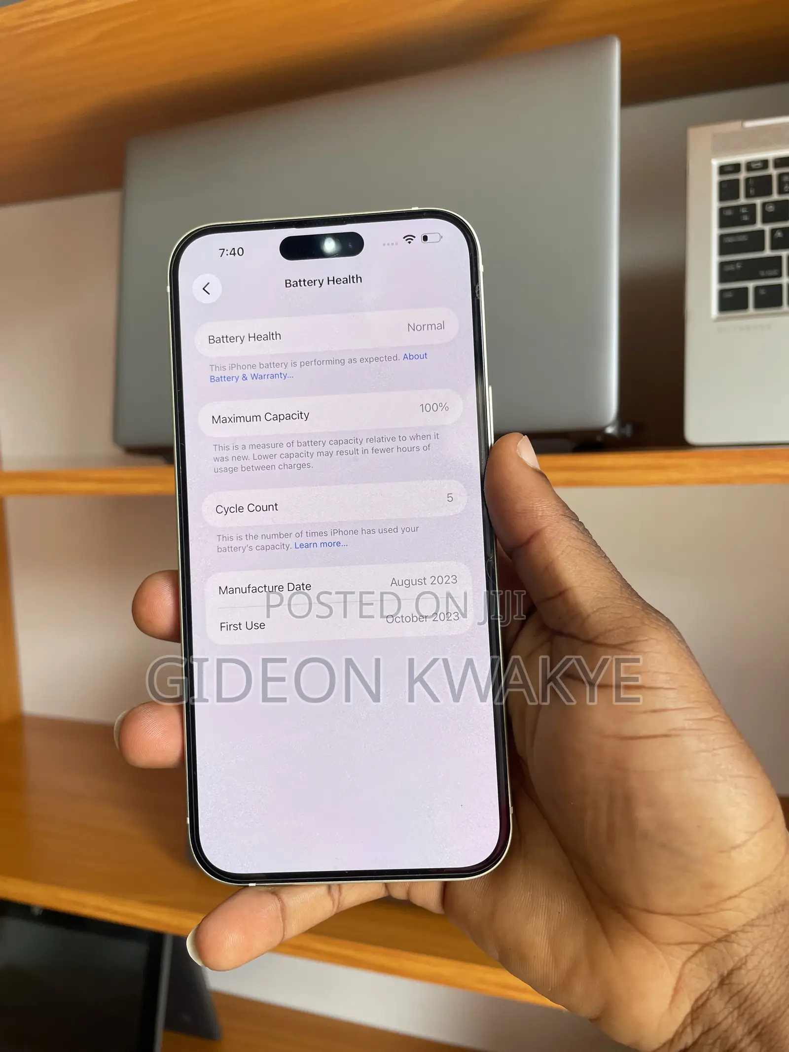 Apple iPhone 15 Plus 128 GB Yellow