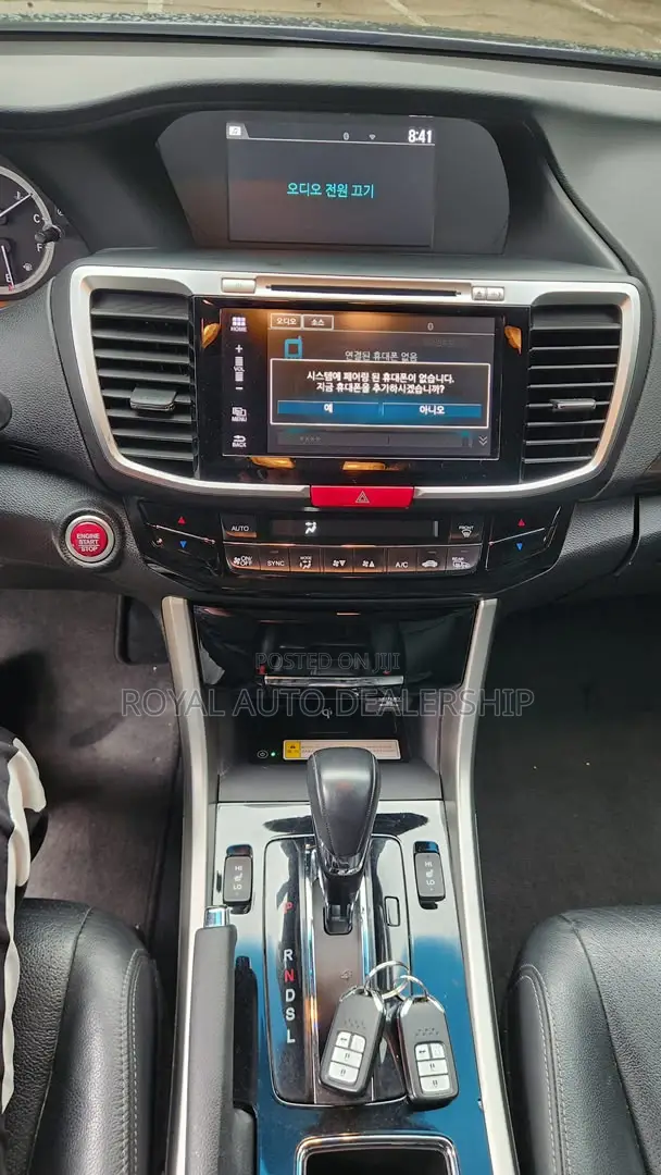 Honda Accord LX 4dr Sedan FWD (2.4L 4cyl 2A) 2017 Black