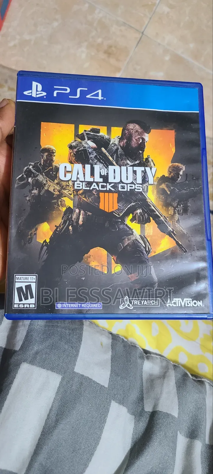 The Call of Duty Black Ops III PS4 Game CD