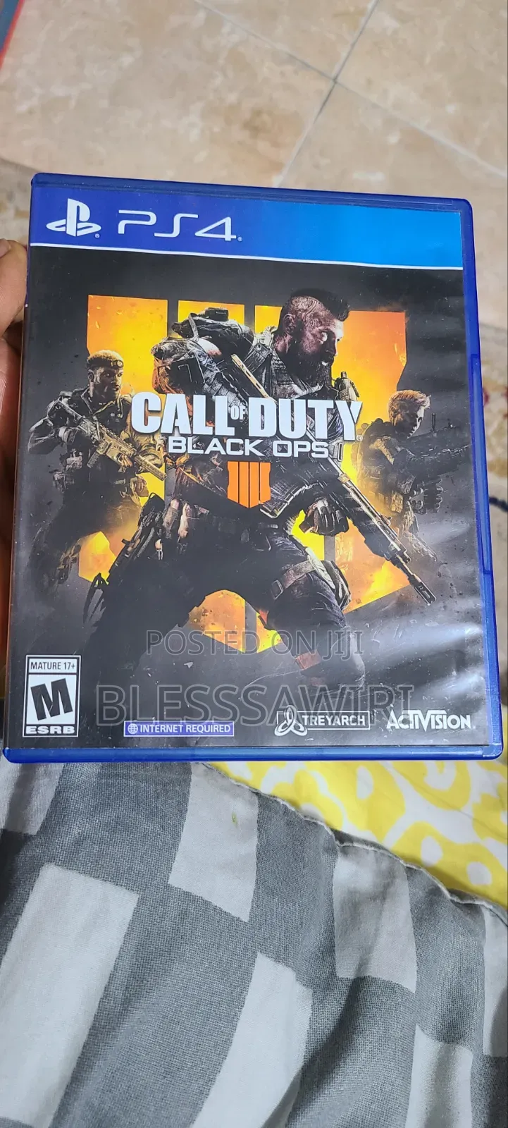 The Call of Duty Black Ops III PS4 Game CD