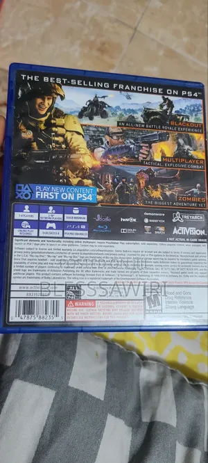 The Call of Duty Black Ops III PS4 Game CD