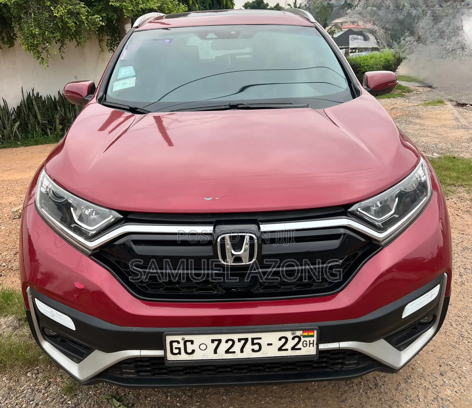 Honda CR-V EX-L 2021 Red