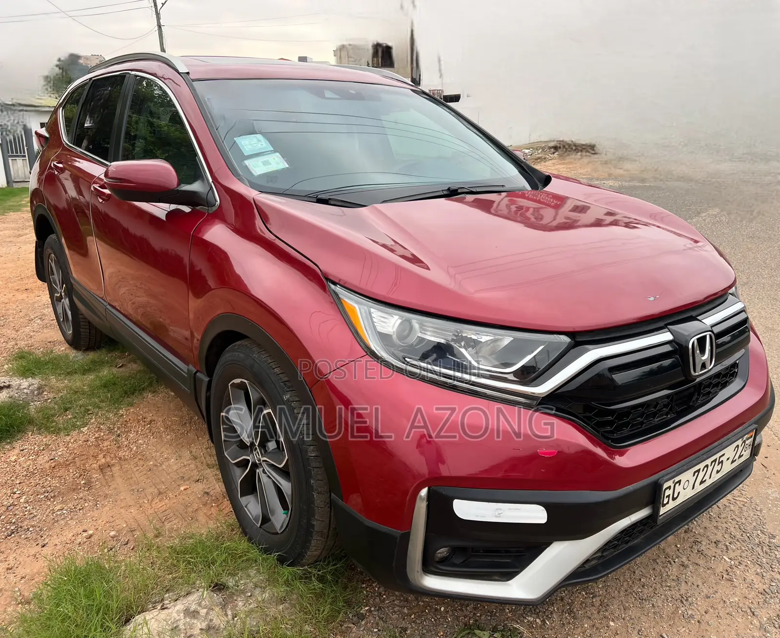 Honda CR-V EX-L 2021 Red
