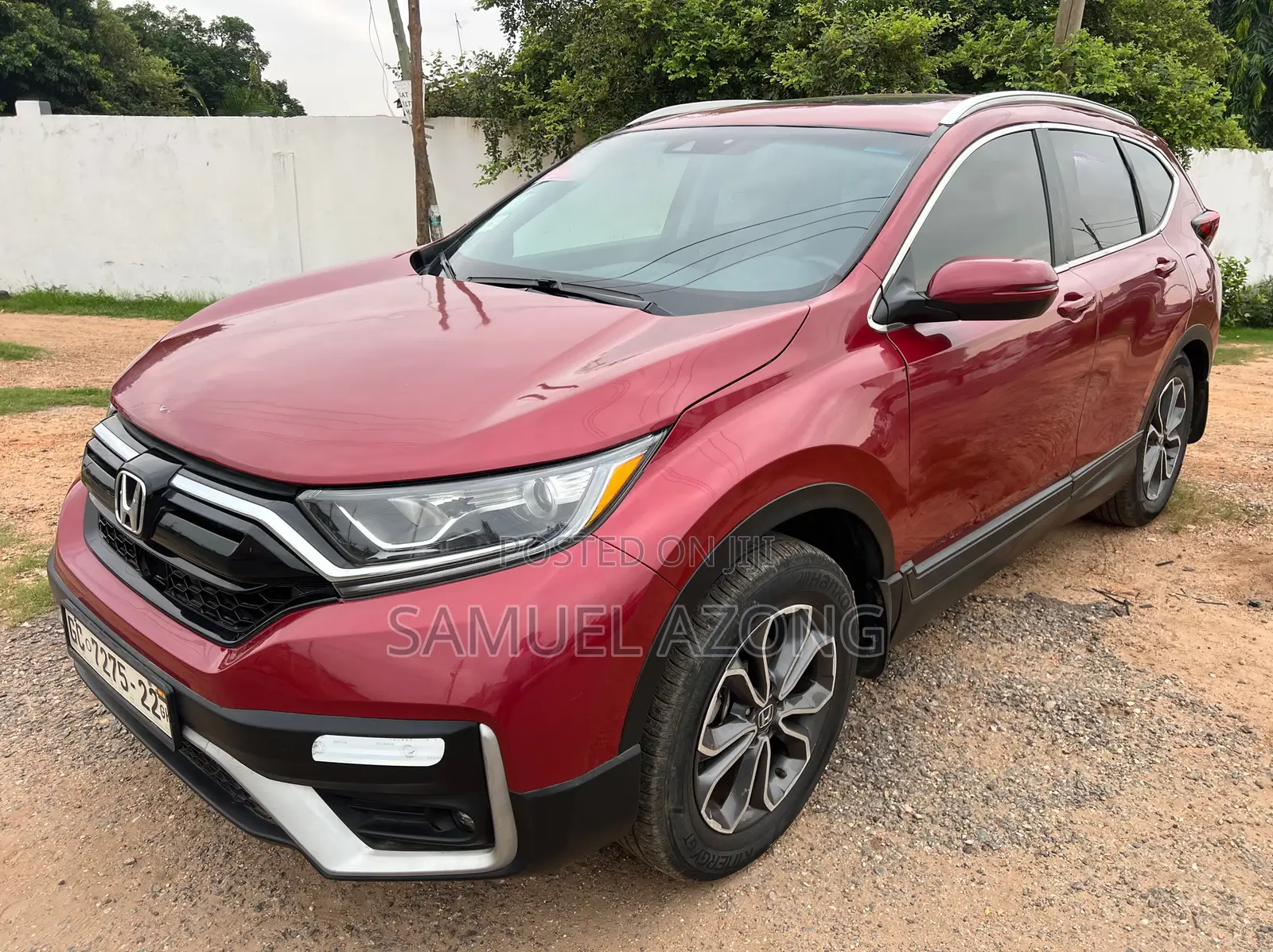 Honda CR-V EX-L 2021 Red