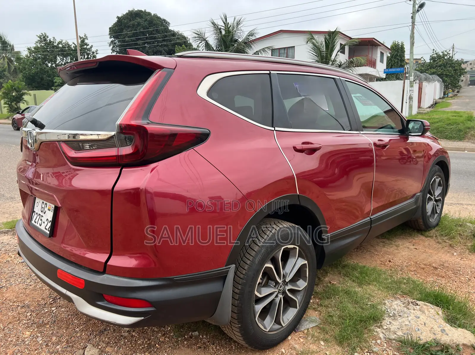 Honda CR-V EX-L 2021 Red