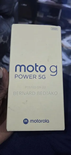 New Motorola Moto G 5G 128 GB Black