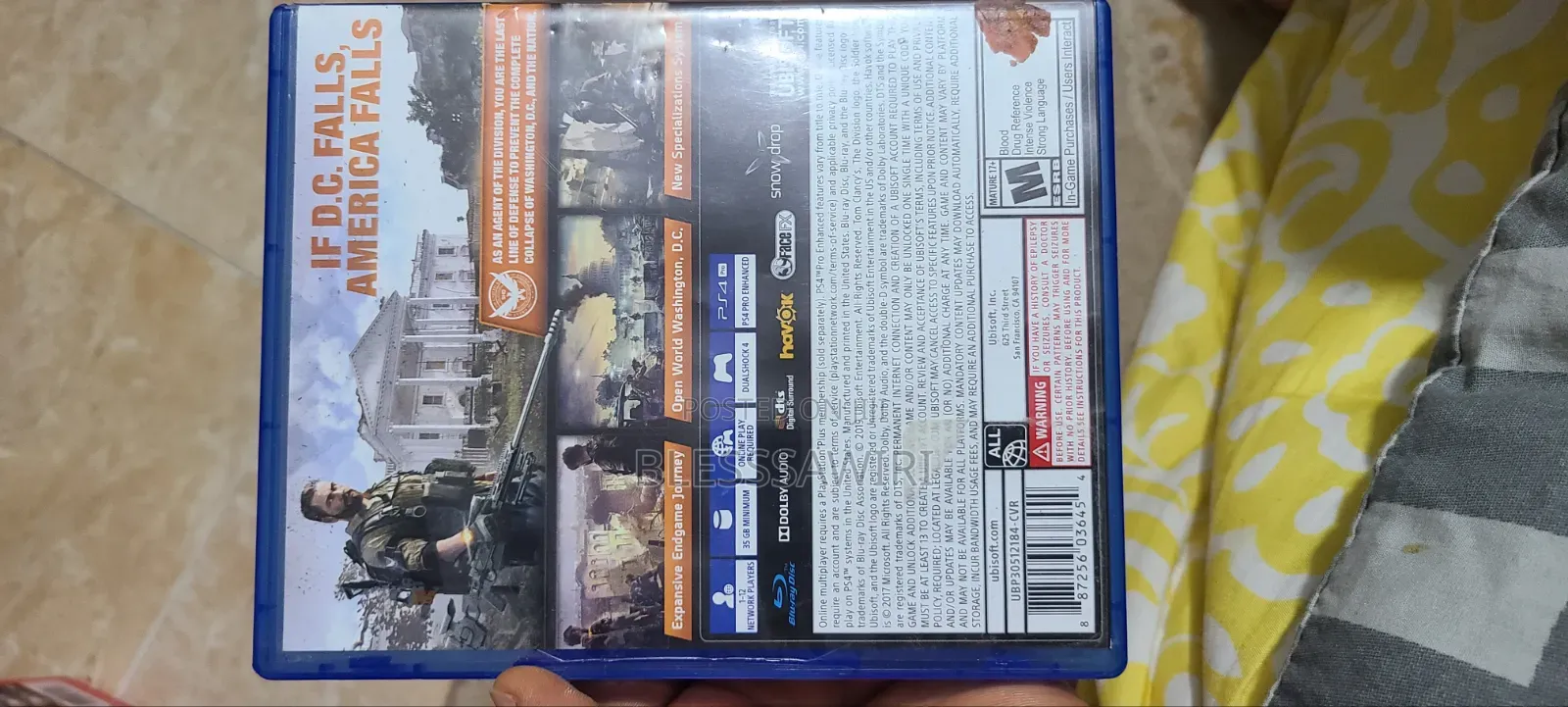 The Division2 PS4 Game CD