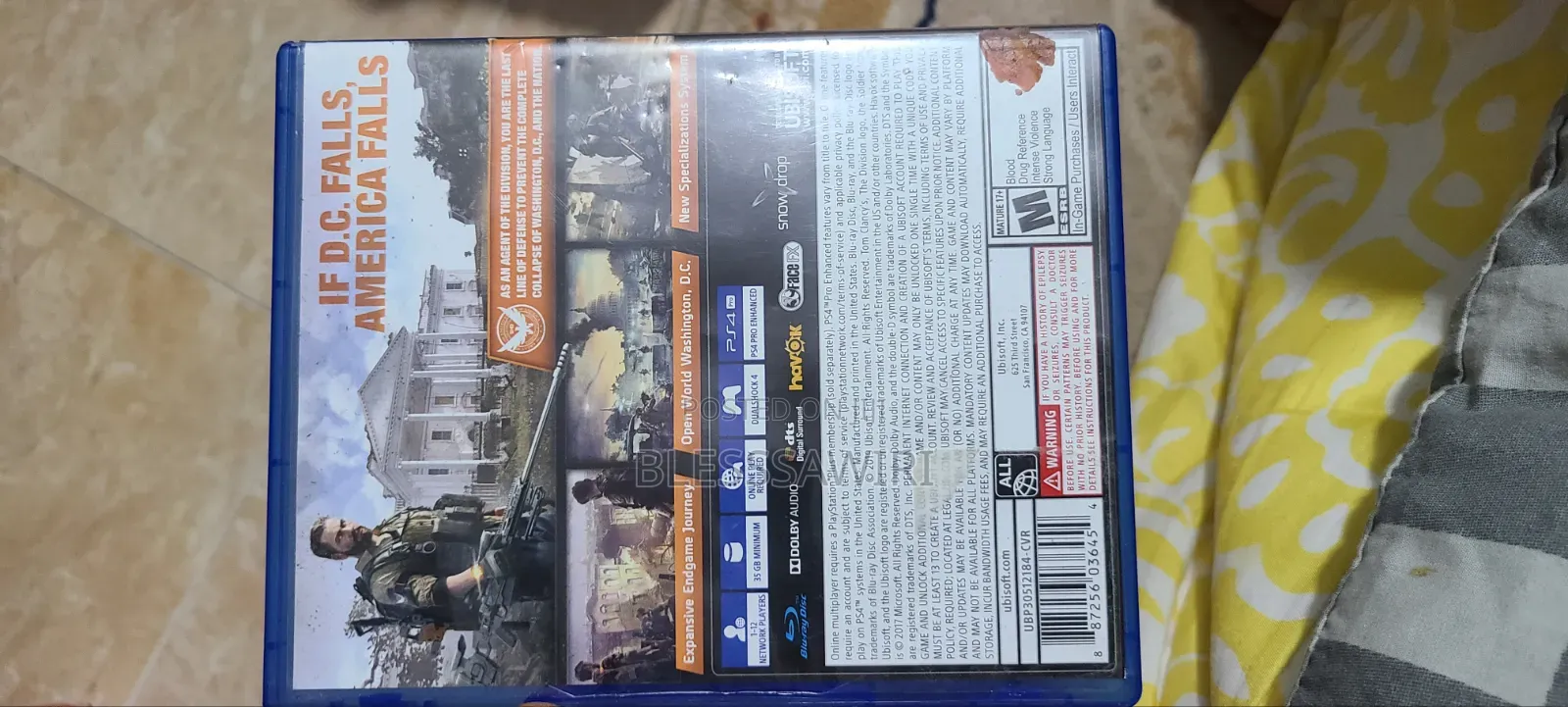 The Division2 PS4 Game CD