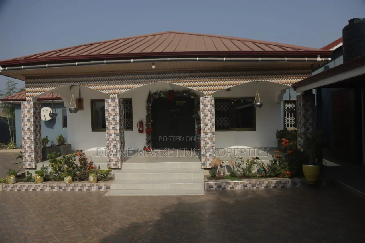 Hotel Fully Furnished With 15 Bedrooms on 2 Plots at Kasoa