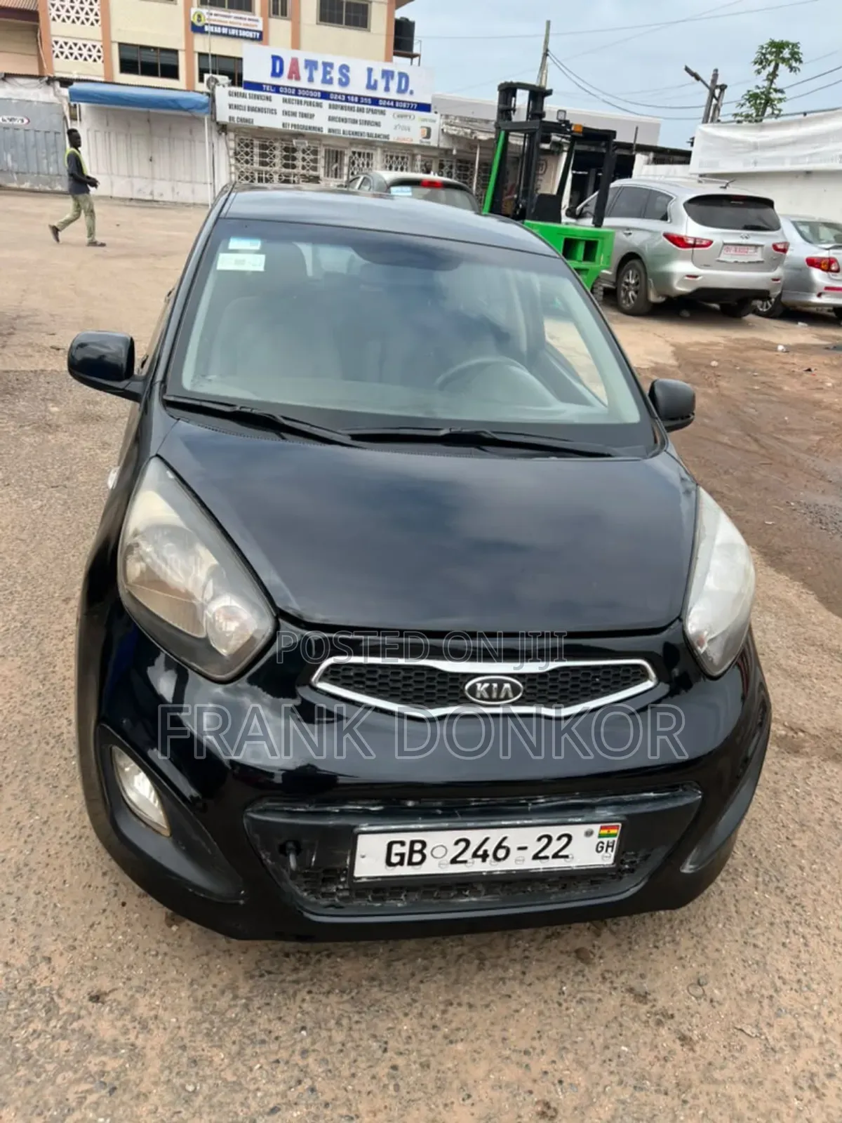 Kia Morning 2012 Black