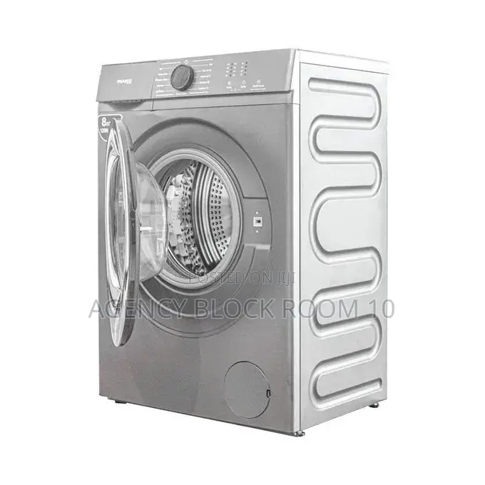 -6kg - Front Load Washing Machine - Silver + 12 Months Warranty