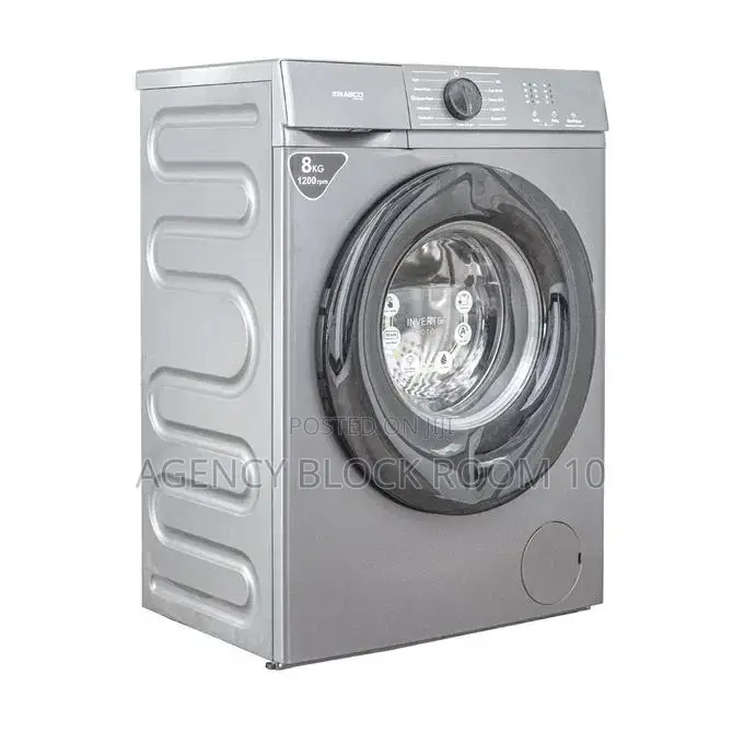 -6kg - Front Load Washing Machine - Silver + 12 Months Warranty