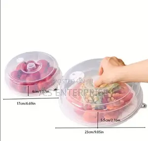 2-Piece Microwave Splatter Guard Cover Set