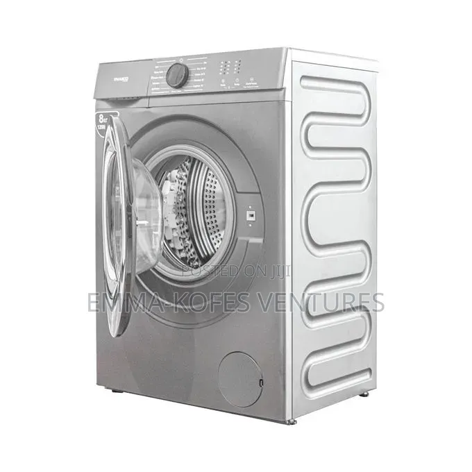 -6kg - Front Load Washing Machine - Silver + 12 Months Warranty