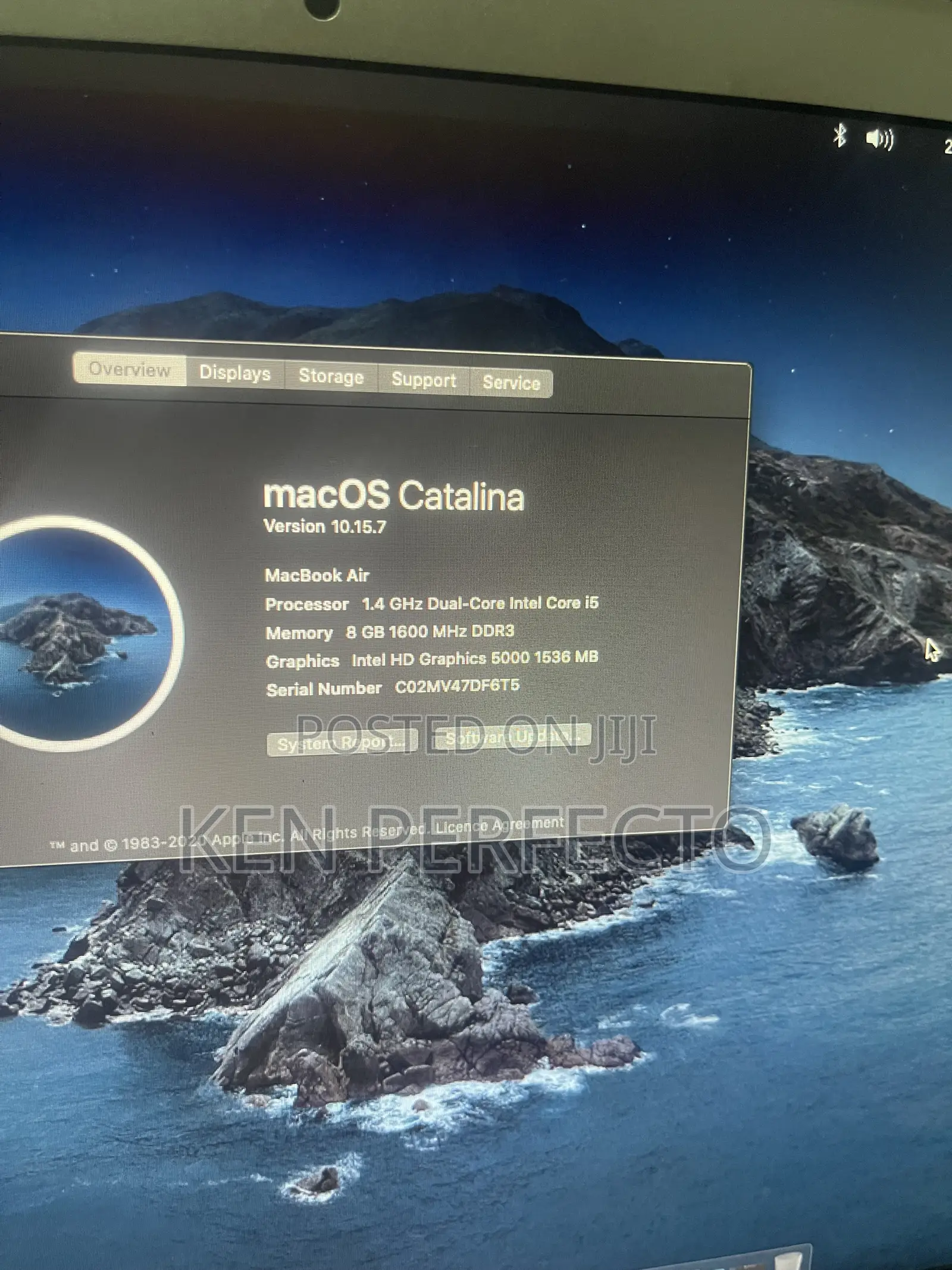 Laptop Apple MacBook 2012 8GB Intel Core i5 SSD 128GB