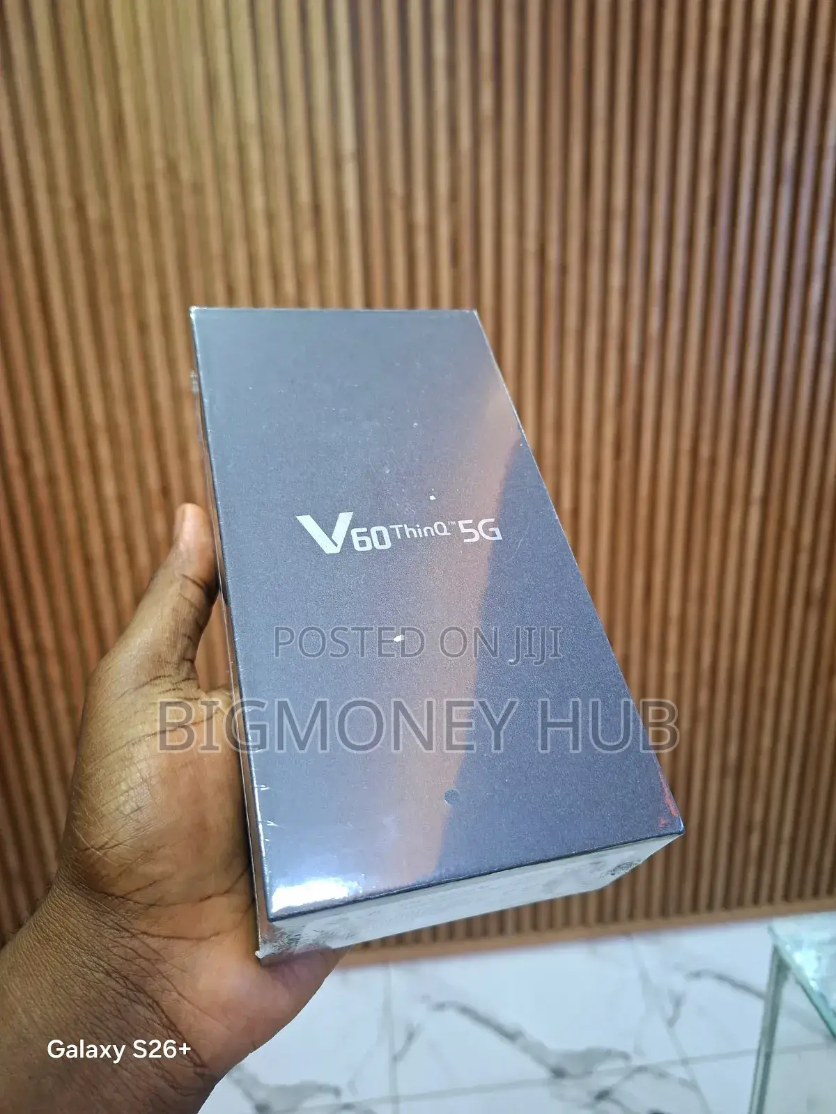New LG V60 ThinQ 5G 128 GB Black