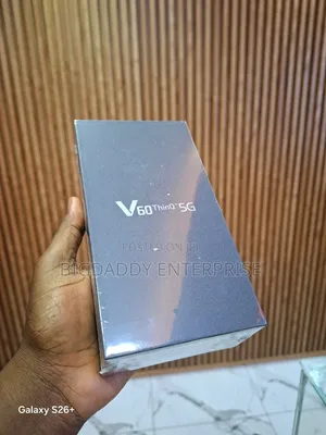 New LG V60 ThinQ 5G 128 GB Black