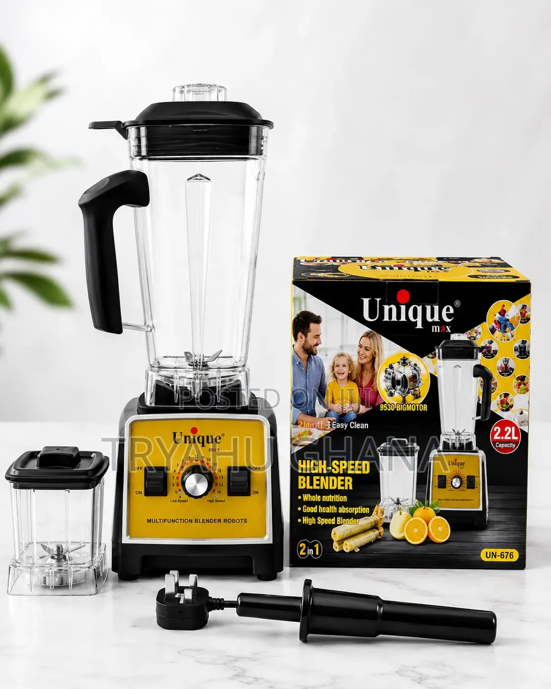 Shop the Unique Max 2 in 1 Blender Robot Online in Ghana-Tryahu