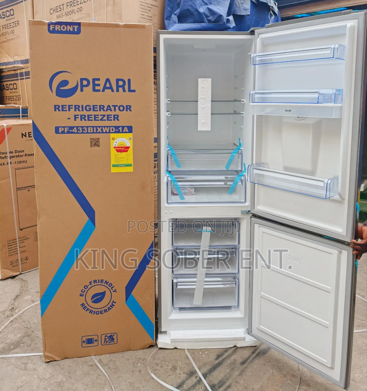 Pearl Refrigerator, Model PF-433BIXWD-1A. 309L
Ghc4600.
