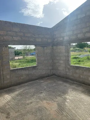 Partially Roofed 3brm House at Ashalaja Avornyo, Accra