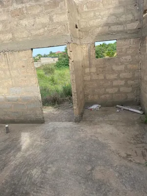 Partially Roofed 3brm House at Ashalaja Avornyo, Accra