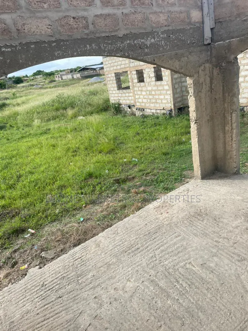 Partially Roofed 3brm House at Ashalaja Avornyo, Accra