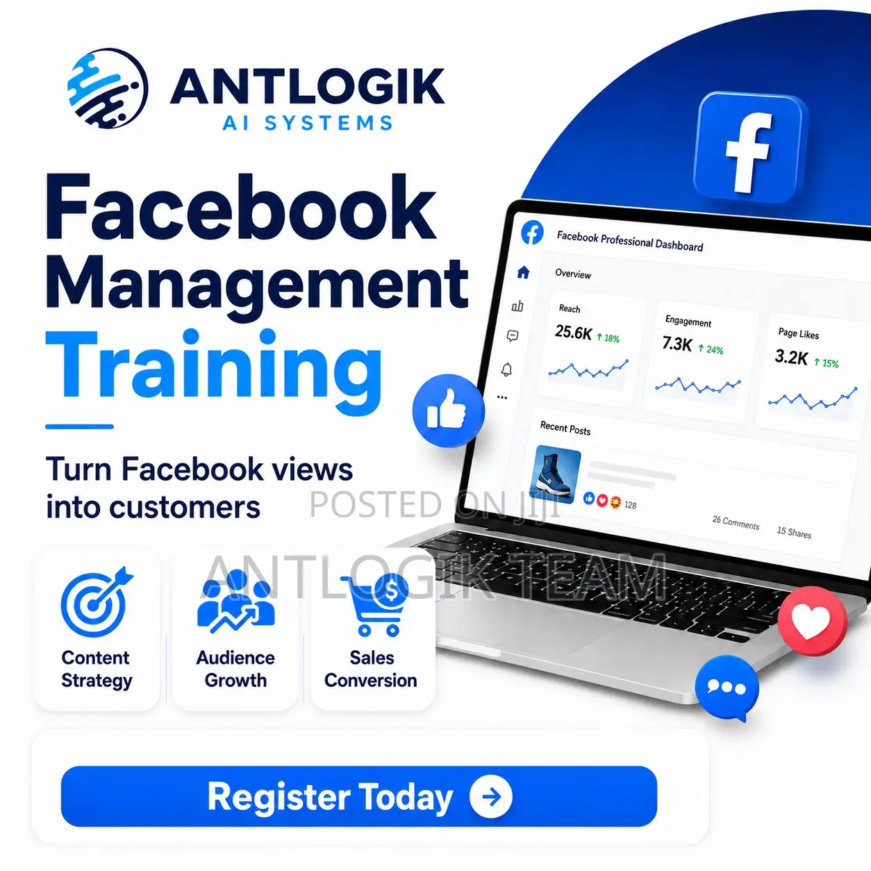 Professional Facebook Page Management for Businesses