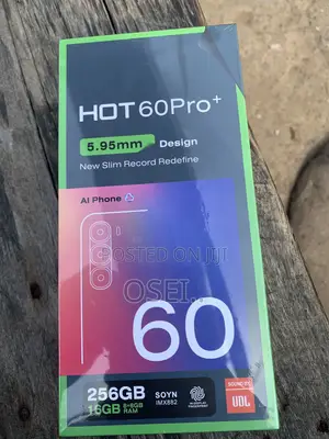 New Infinix Hot 60 Pro+ 256 GB Gray