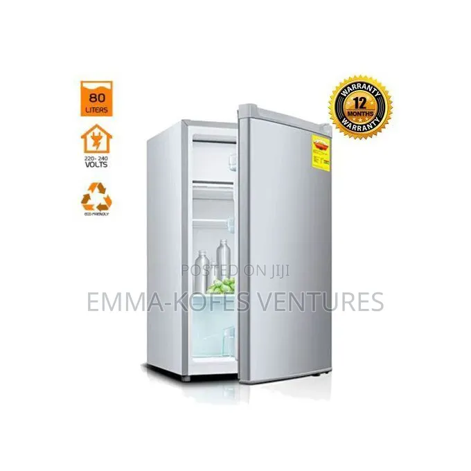 Table Top Refrigerator - 80 Litre Silver
