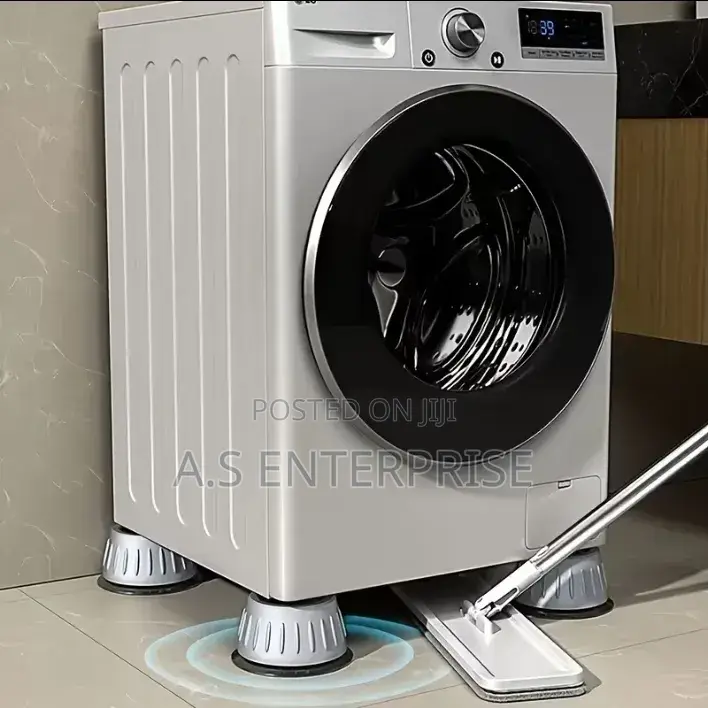 4-Piece Anti-Vibration Washing Machine Foot Pads