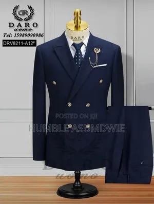 Double -Breasted Suits, Fine and Classy