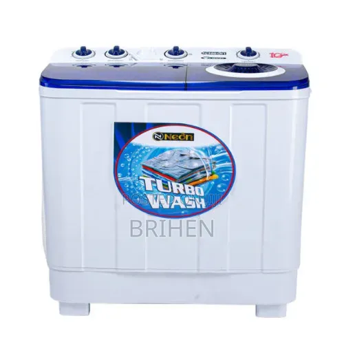 Neon 8kg Semi-Automatic Twin Tub Washing Machine