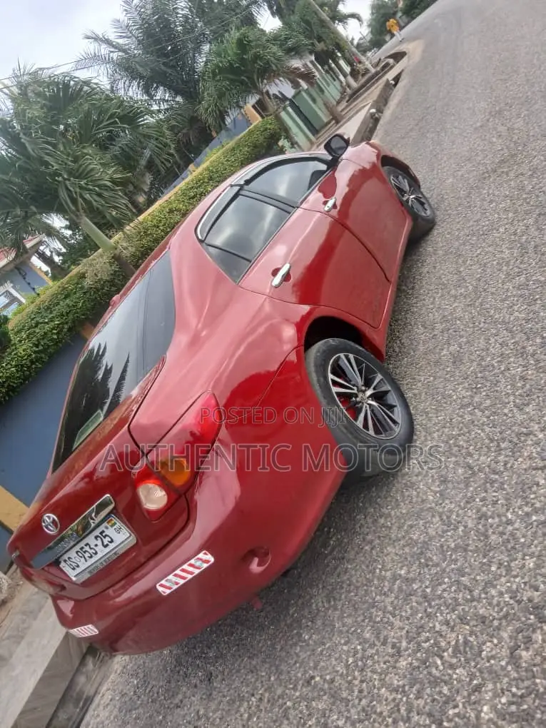 Toyota Corolla 2010 Red