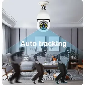 Smart PTZ Bulb Wifi Camera